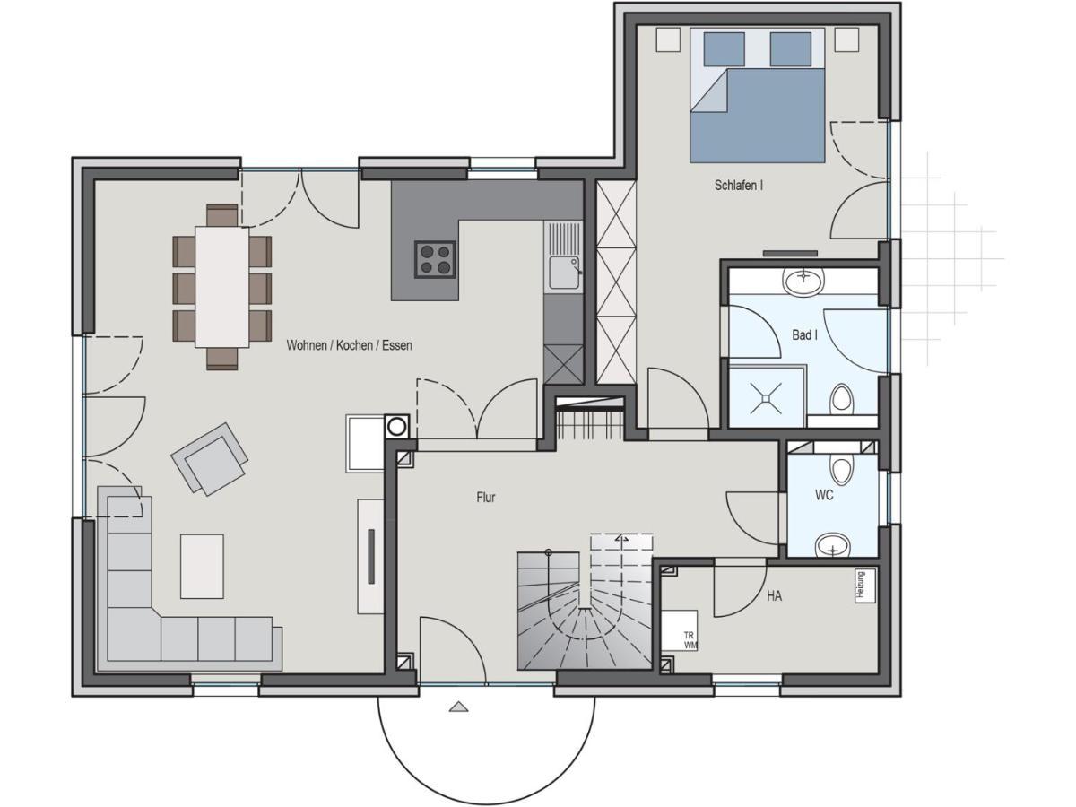 Ferienhaus Graukranich 41 Fuhlendorf  Екстериор снимка